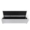 vidaXL Banc de rangement Blanc 168x44x44 cm