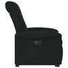 vidaXL Fauteuil inclinable &eacute;lectrique noir tissu