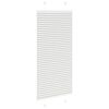 vidaXL Store pliss&eacute; gris clair 65x100 cm largeur du tissu 64,4 cm