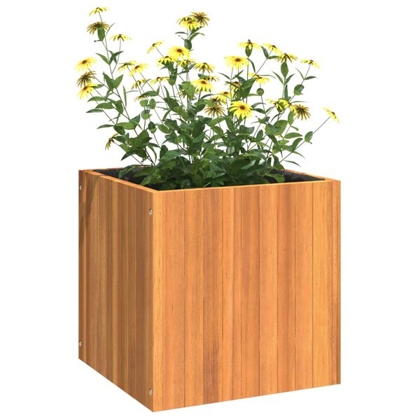 vidaXL Jardini&egrave;re 45x45x45 cm bois massif d'acacia