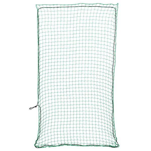 vidaXL Filet pour remorque avec corde élastique vert 2,7x1,5 m PP