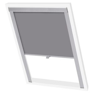 vidaXL Store occultant roulant Gris SK06 GGL et GGU