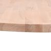 vidaXL Dessus de table Ø30x1,5 cm rond bois massif de hêtre