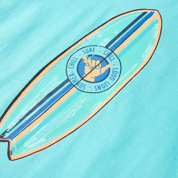 T-shirt pour enfants avec manches courtes aqua 140