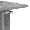 vidaXL Table d'appoint Gris Sonoma 35 x 40 x 55 cm Bois d'ing&eacute;nierie