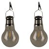 Luxform Lampe LED solaire de jardin 2 pcs Transparent