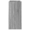 vidaXL Buffet sonoma gris 73,5x35x75 cm bois d'ing&eacute;nierie