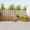 vidaXL Ensembles de canap&eacute;s 9 pcs Naturel Bois d'Acacia Massif