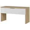 Germania Banc &agrave; chaussures GW-Avino 38x92x51 cm Ch&ecirc;ne Navarre et blanc