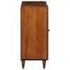 vidaXL Buffet avec porte Noyer 90 x 33,5 x 75 cm Bois de mangue massif