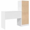 vidaXL Bureau avec tiroir 2 pcs Blanc