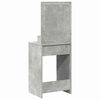 vidaXL Table de Toilette Gris béton 50 x 41 x 135 cm Bois d'ingénierie