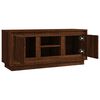 vidaXL Meuble TV chêne marron 102x35x45 cm bois d'ingénierie