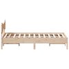vidaXL Cadre de lit sans matelas 180x200 cm bois massif de pin