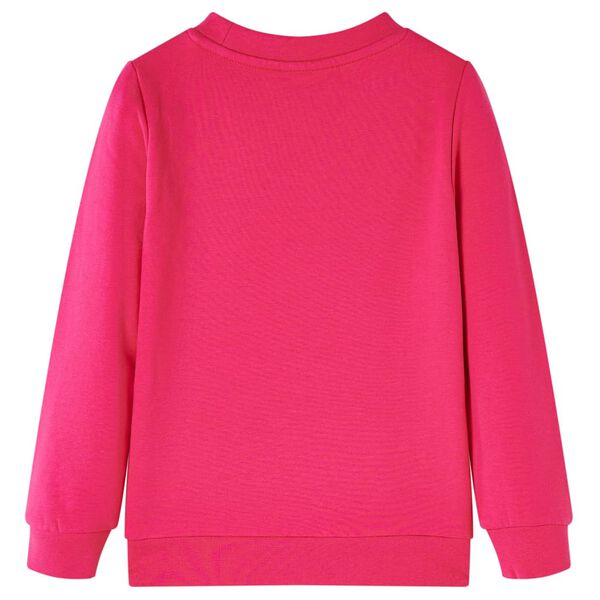 Sweatshirt pour enfants rose vif 92
