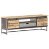 vidaXL Meuble TV 120 x 30 x 40 cm Bois massif de manguier