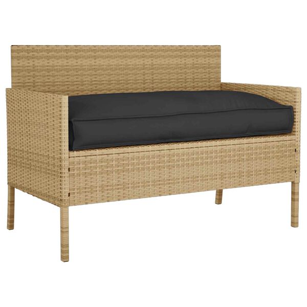 vidaXL Coussin Noir 120 x 60 x 12 cm Tissu Oxford