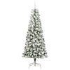 vidaXL Sapin de No&euml;l Artificiel &agrave; Branches Articul&eacute;es 210 cm