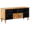 vidaXL Armoires de rangement avec tiroir Marron 100 x 33,5 x 46 cm