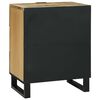 vidaXL Cabinet de chevet Marron 50 x 33 x 62 cm Bois d'acacia massif