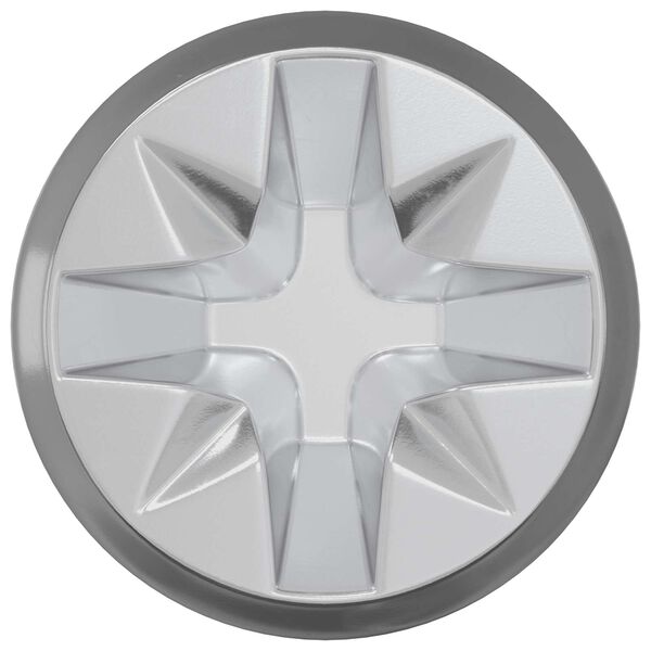 vidaXL Vis de verrou &agrave; came 12 pcs Argent et noir M6 x 40 mm M&eacute;tал