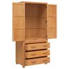 vidaXL Ensemble de meubles de rangement Marron Bois d'ing&eacute;nierie