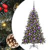 vidaXL Sapin de Noël artificiel avec 150 LED Vert 68 x 68 x 120 cm