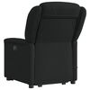 vidaXL Fauteuil de massage inclinable Noir Tissu