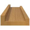 vidaXL &Eacute;tag&egrave;re Murale 2 pcs Beige 40 x 9 x 3 cm Bois d'ing&eacute;nierie