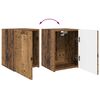 vidaXL Ensemble meuble TV 4 pcs Bois ancien Bois d'ing&eacute;nierie