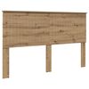 vidaXL T&ecirc;te de lit Ch&ecirc;ne artisanal Bois d'ing&eacute;nierie