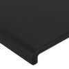 vidaXL Cadre de lit sans matelas noir 120x200 cm similicuir