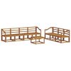 vidaXL Ensemble de canap&eacute;s d'ext&eacute;rieur 8 pcs Naturel