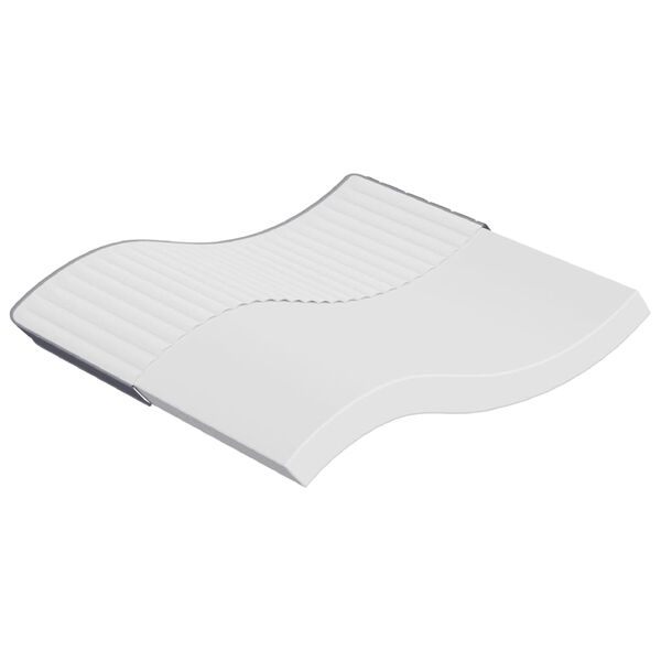vidaXL Matelas en mousse moyennement doux 200x200 cm