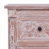 vidaXL Buffet avec 2 tiroirs 90x30x60 cm Bois d'acajou massif