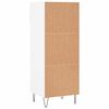 vidaXL Armoire à chaussures Blanc brillant 40x36x105cm Bois ingénierie