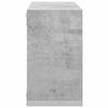 vidaXL &Eacute;tag&egrave;res cube murales 2 pcs Gris b&eacute;ton 26x15x26 cm