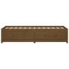 vidaXL Lit de jour sans matelas marron miel 90x190 cm bois pin massif