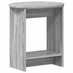 vidaXL Table d'appoint Sonoma gris 50 x 39,5 x 55 cm Bois d'ing&eacute;nierie