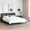 vidaXL Couette Blanc 240 x 220 cm Plume