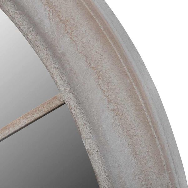 vidaXL Miroir de jardin d'arche rustique 69x89 cm Intérieur/extérieur