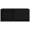 vidaXL Meubles TV 2 pcs ch&ecirc;ne noir 60x31x25,5 cm bois d'ing&eacute;nierie