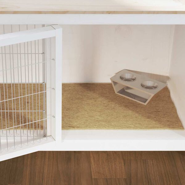 vidaXL Tapis de chanvre pour rongeurs 0,5x1 m 5 mm