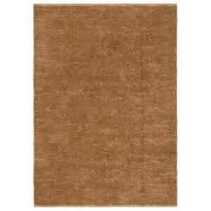 vidaXL Tapis à poils bouclés fait à la main 160x230 cm Jute et coton