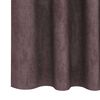 vidaXL Rideaux en velours 2 pcs Marron 140 x 140 cm Velours