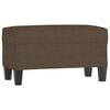 vidaXL Banc Marron 70x35x41 cm Tissu