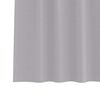 vidaXL Rideaux occultants avec anneaux 2 pcs Gris m&eacute;tal 140 x 140 cm