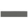 vidaXL Abri de jardin Gris clair 192x1021x223 cm Acier galvanis&eacute;