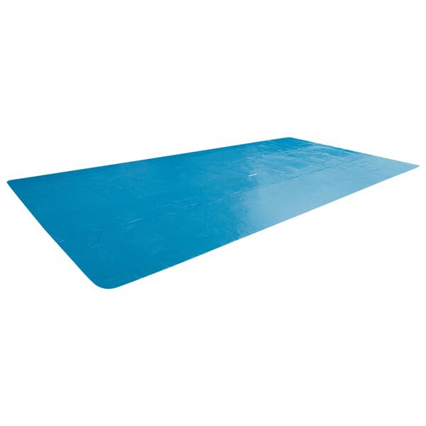 Intex Couverture solaire de piscine bleu 378x186 cm poly&eacute;thyl&egrave;ne