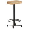 vidaXL Tabourets de bar lot de 2 66 cm bois de manguier massif